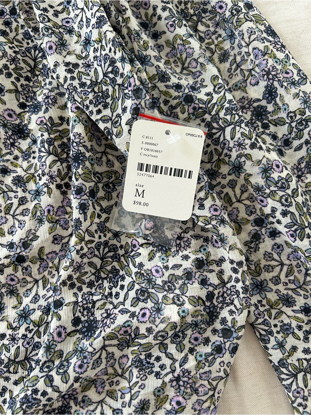 Free People Women’s Floral Top- NWT - Picture 2 of 4